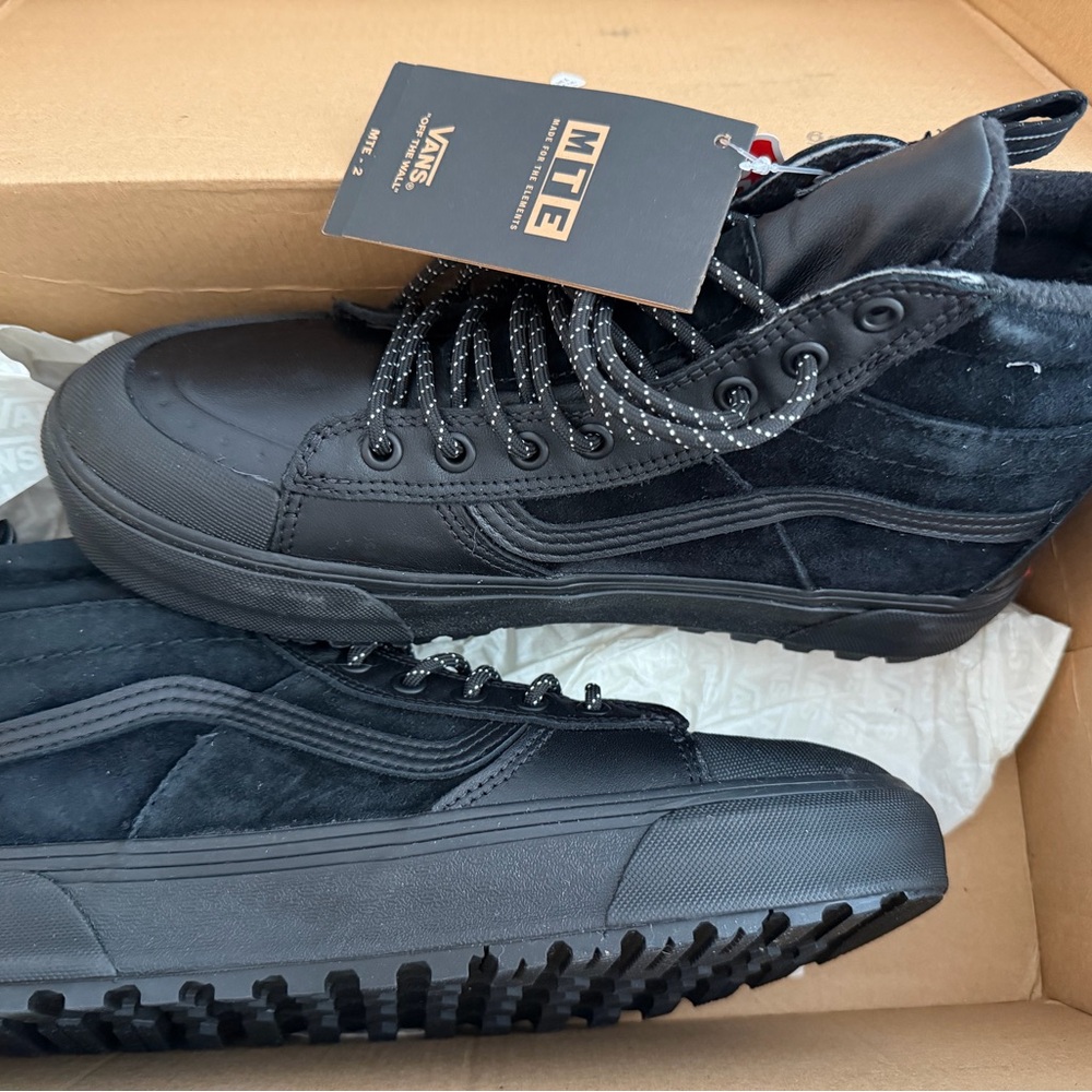 Vans Black Winter High-Tops